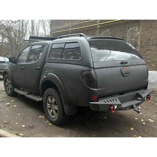 Boční prahy Dakar V2 s LED (2015-2019, 2 ks, kov) fotografie 3
