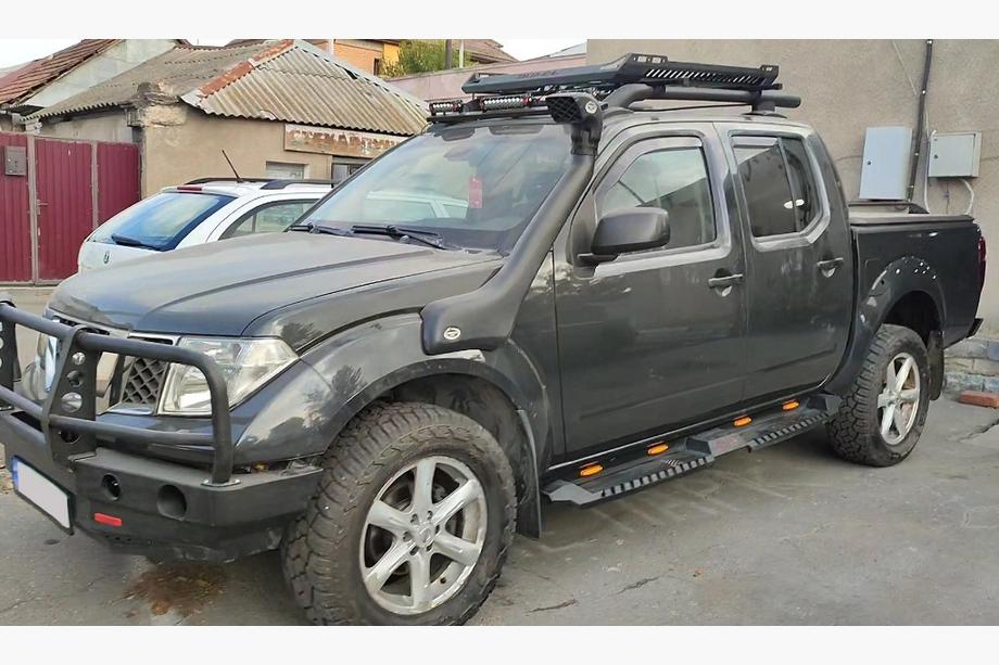 Mitsubishi L200 2006–2015 Koš na rollbar Dakar (100x100 cm) Fotografie 1