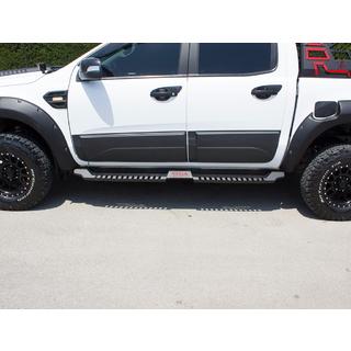 Boční nášlapy Dakar V2 bez LED (2 ks, kovové) Isuzu D-Max 2011–2019 fotografie 2