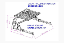 Fiat Fullback 2016– Rollbar s košem Dakar fotografie 5