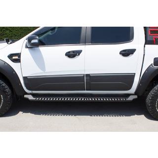 Boční nášlapy Dakar V1 bez LED (2 ks, kov) Isuzu D-Max 2019– fotografie 2