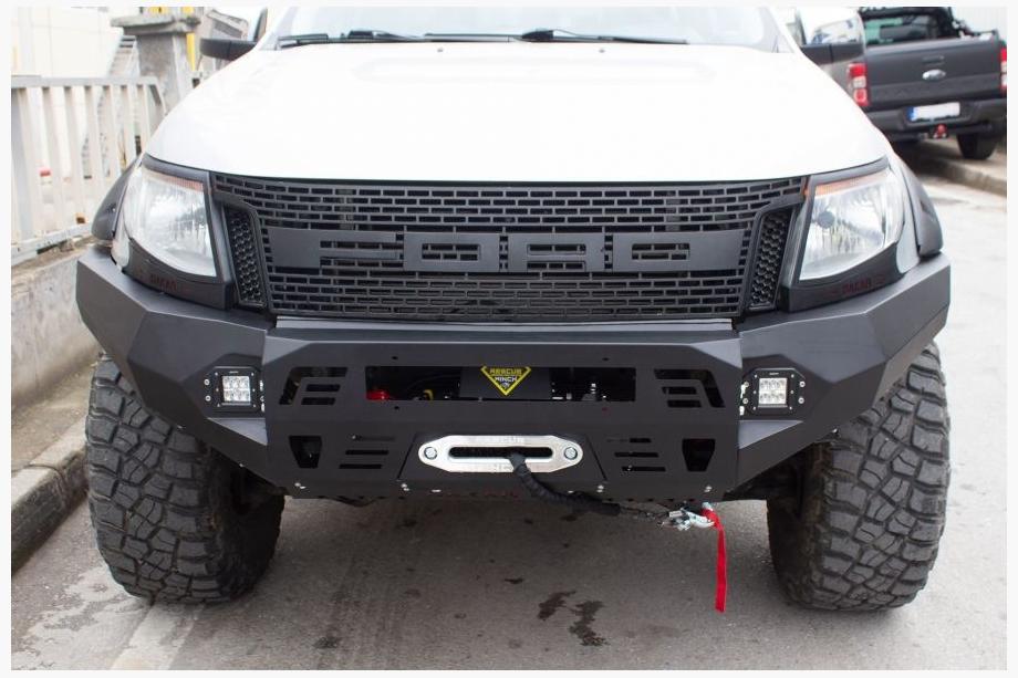 Ford Ranger 2011–2022 Přední nárazník s ochranou motoru Dakar (2011-2015) Fotografie 3