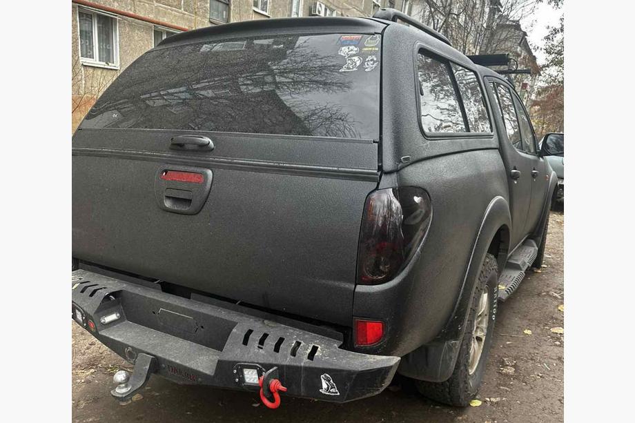 Mitsubishi L200 2006–2015 Zesílený zadní nárazník Dakar V1 (2010-2015) Fotografie 2