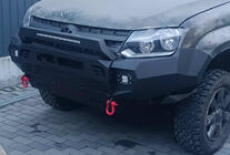 Volkswagen Amarok 2010–2022 Přední nárazník Dakar fotografie 3