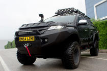 Mitsubishi L200 2015–2024 Přední nárazník s ochranou motoru Dakar (2019+) fotografie 1