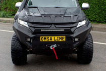 Mitsubishi L200 2015–2024 Přední nárazník s ochranou motoru Dakar (2019+) fotografie 2