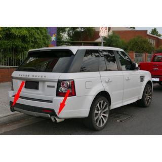 Koncovky výfuku V2 (2 ks, nerez) Range Rover Sport 2005–2013 fotografie 1