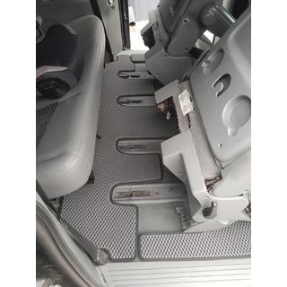 Autokoberce (3 řady, EVA, černé) fotografie 4