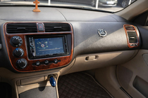 Honda Civic Sedan VII 2001–2006 Dekor na palubní desku fotografie 1