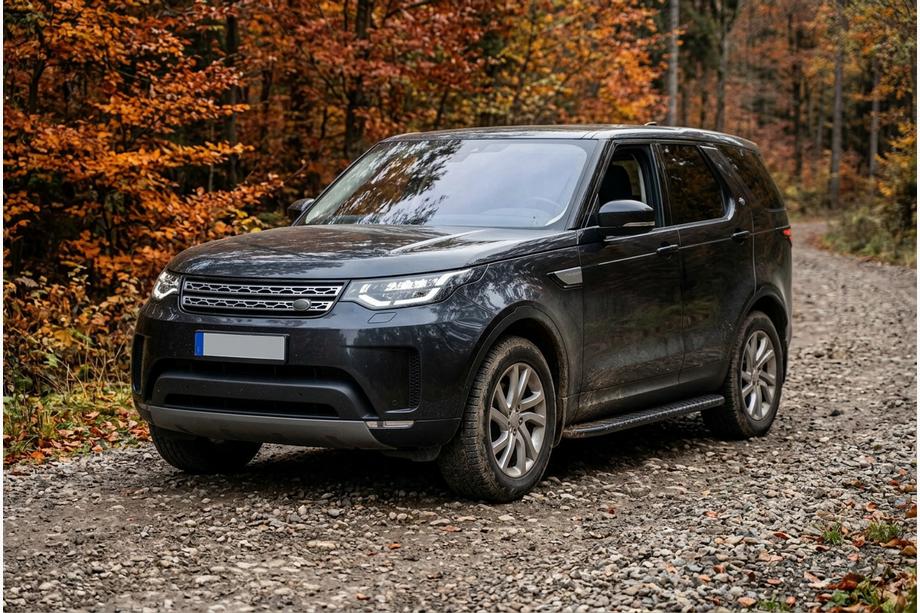 Land Rover Discovery V 2017– Boční prahy Bosphorus Black (2 ks, hliník) Image
