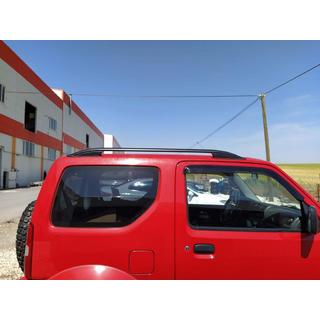 Střešní podélníky Skyport (černé) Suzuki Jimny 1998–2018 fotografie 3