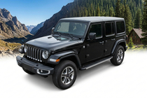 Jeep Wrangler 2018– Boční nášlapy Maya V1 (2 ks, hliník) fotografie 1