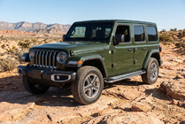 Jeep Wrangler 2018– Boční nášlapy Maydos V2 (2 ks, hliník) fotografie 1