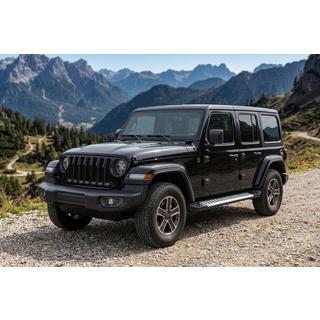 Boční nášlapy Line (2 ks, hliník) Jeep Wrangler 2018– fotografie 1