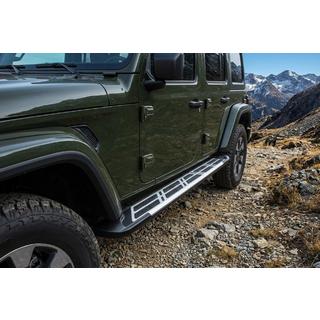 Boční nášlapy Sunrise (2 ks, hliník) Jeep Wrangler 2018– fotografie 1