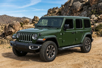 Jeep Wrangler 2018– Boční nášlapy Vision New Black (2 ks, hliník) fotografie 1