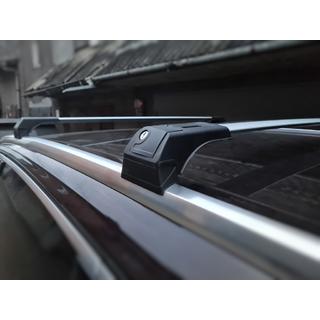 Střešní příčníky na integrované podélníky Skybar (2 ks) Audi Q7 2015–2026 fotografie 1