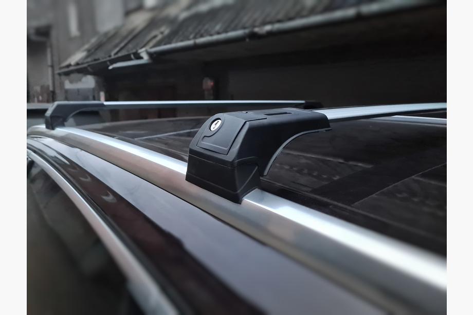Audi Q7 2015–2026 Střešní příčníky na integrované podélníky Skybar (2 ks) Černá Image