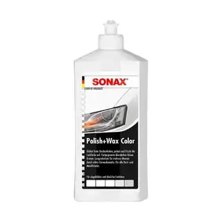 Sonax NanoPro leštěnka s barevným voskem bílá 250 ml fotografie 1
