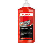 Sonax NanoPro barevná leštěnka s voskem červená 250 ml fotografie 1