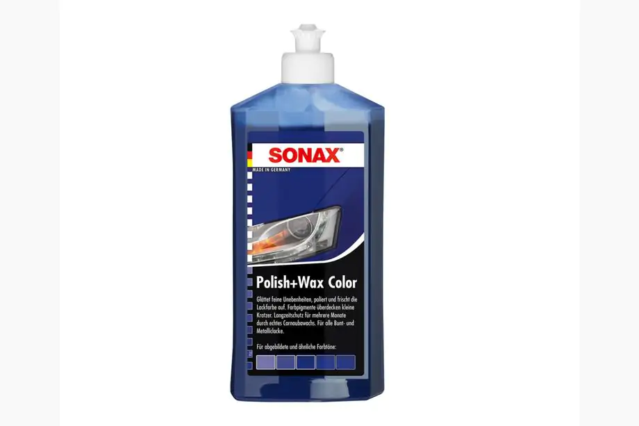 Sonax NanoPro barevná leštěnka s voskem modrá 250 ml Image