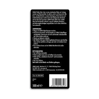 Sonax NanoPro barevná leštěnka s voskem černá 500 ml fotografie 2