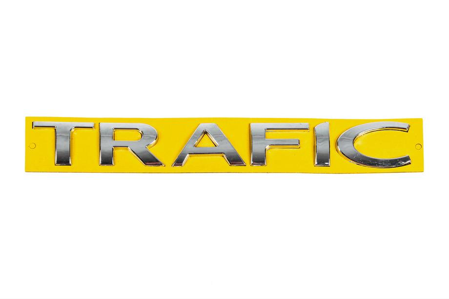 Renault Trafic 2015– Nápis Trafic 908900184R (247 mm x 31 mm) Fotografie 2