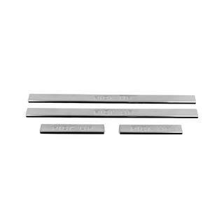 Chromové kryty prahů Carmos V3 (4 ks, nerez) Nissan NP300 1999–2015 fotografie 2
