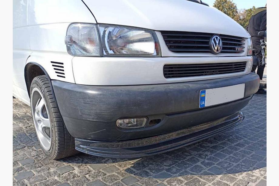 Univerzální přední lip spoiler na nárazník EuroCap (ABS) Fotografie 4
