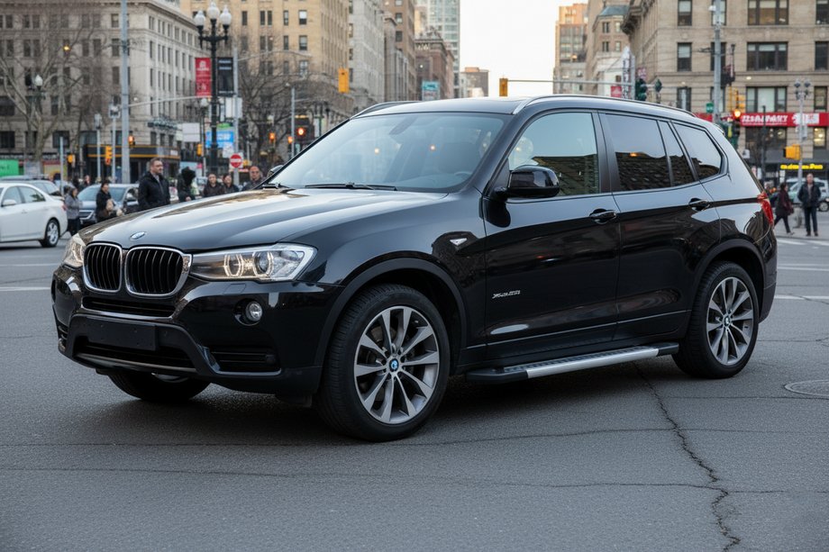 BMW X3 F25 2011–2018 Boční nášlapy Vision New Grey (2 ks, hliník) Image