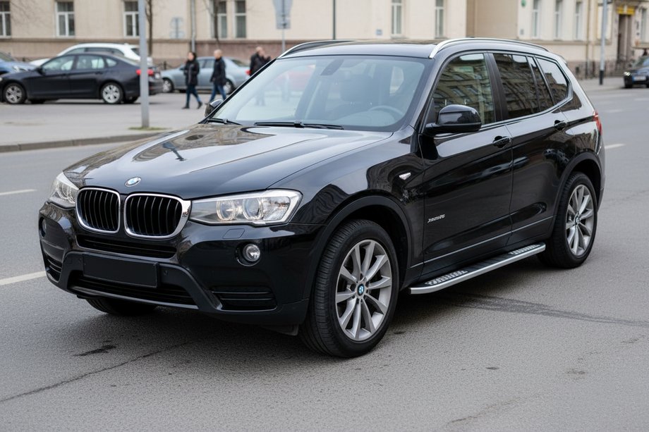 BMW X3 F25 2011–2018 Boční nášlapy Tayga V2 (2 ks, hliník) Fotografie 1