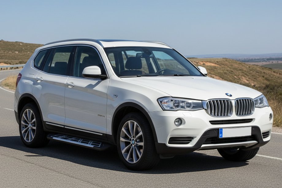 BMW X3 F25 2011–2018 Boční nášlapy Sunrise (2 ks, hliník) Image