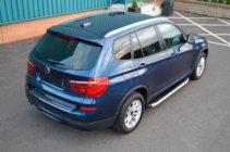 BMW X3 F25 2011–2018 Boční nášlapy Fullmond (2 ks, hliník) fotografie 2