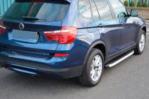 BMW X3 F25 2011–2018 Boční nášlapy Fullmond (2 ks, hliník) fotografie 7