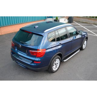 Boční nášlapy Fullmond (2 ks, hliník) BMW X3 F25 2011–2018 fotografie 2