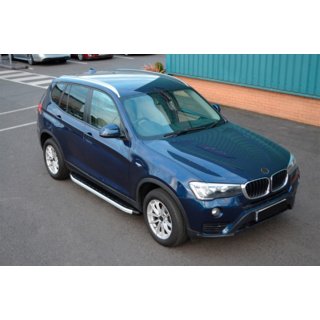 Boční nášlapy Fullmond (2 ks, hliník) BMW X3 F25 2011–2018 fotografie 3