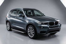 BMW X3 F25 2011–2018 Boční nášlapy BlackLine (2 ks, hliník) fotografie 1
