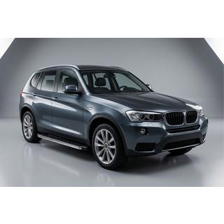 Boční nášlapy BlackLine (2 ks, hliník) BMW X3 F25 2011–2018 fotografie 1