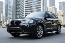 BMW X3 F25 2011–2018 Boční nášlapy Maya V1 (2 ks, hliník) fotografie 1