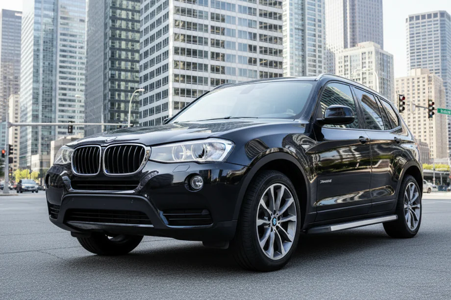 BMW X3 F25 2011–2018 Boční nášlapy Maya V1 (2 ks, hliník) Image