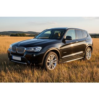 Boční nášlapy Duru (2 ks, hliník) BMW X3 F25 2011–2018 fotografie 1