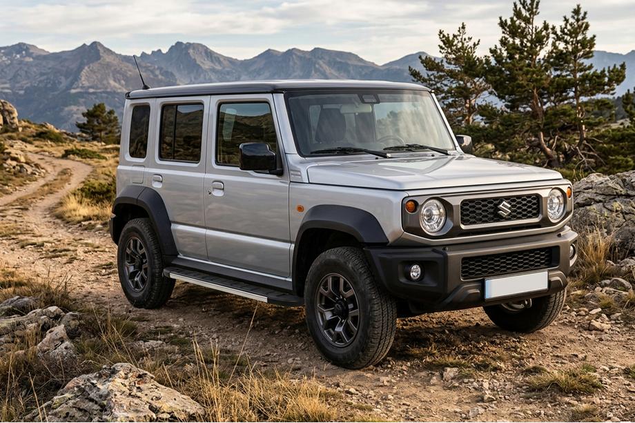 Suzuki Jimny 2018– Boční nášlapy Duru (2 ks, hliník) Image