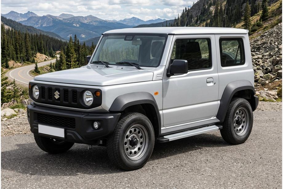 Suzuki Jimny 2018– Boční prahy Maya V2 (2 ks, hliník) Image
