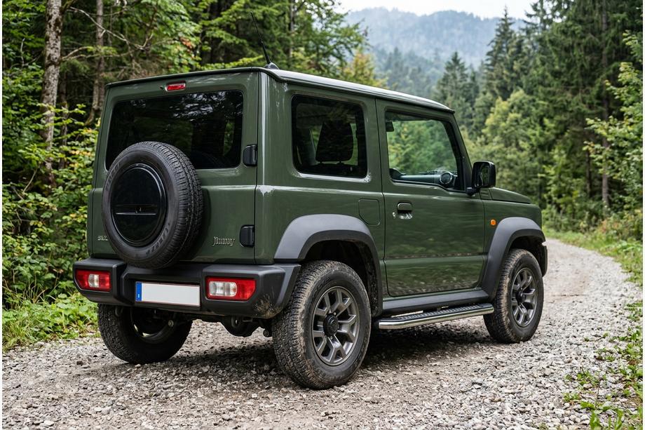 Suzuki Jimny 2018– Boční nášlapy Maydos V2 (2 ks, hliník) Image