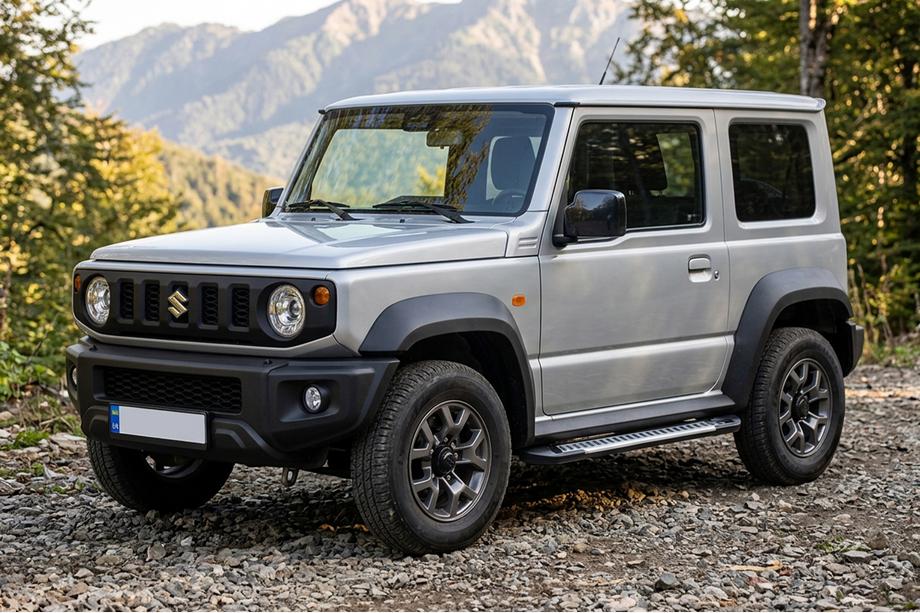 Suzuki Jimny 2018– Boční nášlapy Line (2 ks, hliník) Image