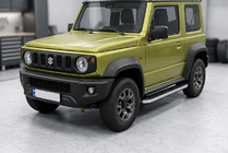 Suzuki Jimny 2018– Boční nášlapy Tayga Grey (2 ks, hliník) fotografie 1
