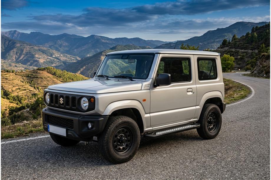 Suzuki Jimny 2018– Boční nášlapy Vision New Grey (2 ks, hliník) Image