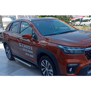 Boční nášlapy Duru (2 ks, hliník) Suzuki SX4 S-Cross 2021– fotografie 4