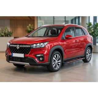 Boční prahy Maya Red (2 ks, hliník) Suzuki SX4 S-Cross 2021– fotografie 1