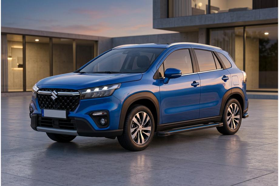 Suzuki SX4 S-Cross 2021– Boční nášlapy Maya Blue (2 ks, hliník) Image